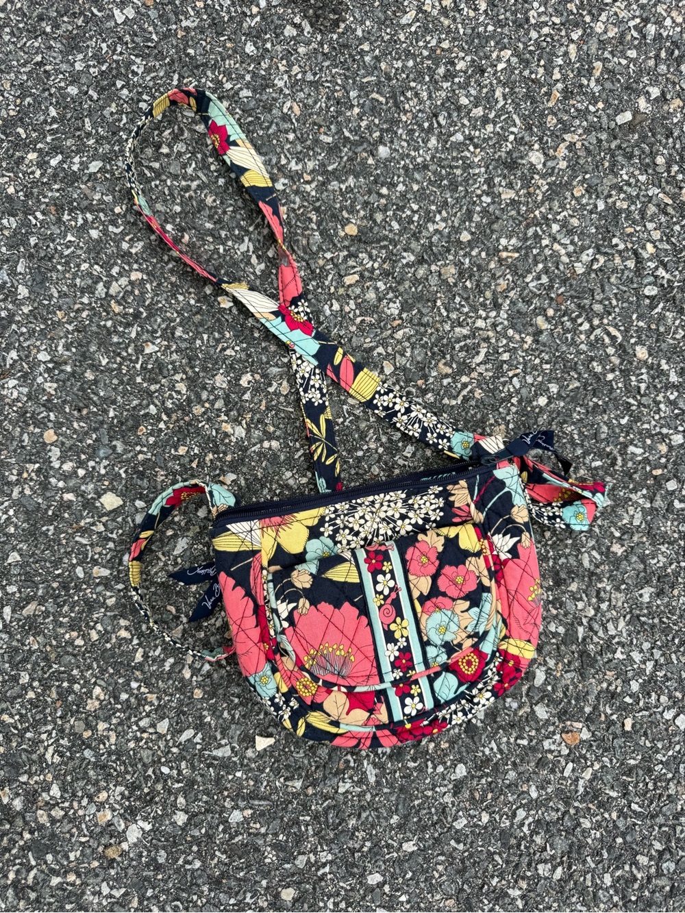 Vera Bradley Lizzy Happy Snails Crossbody